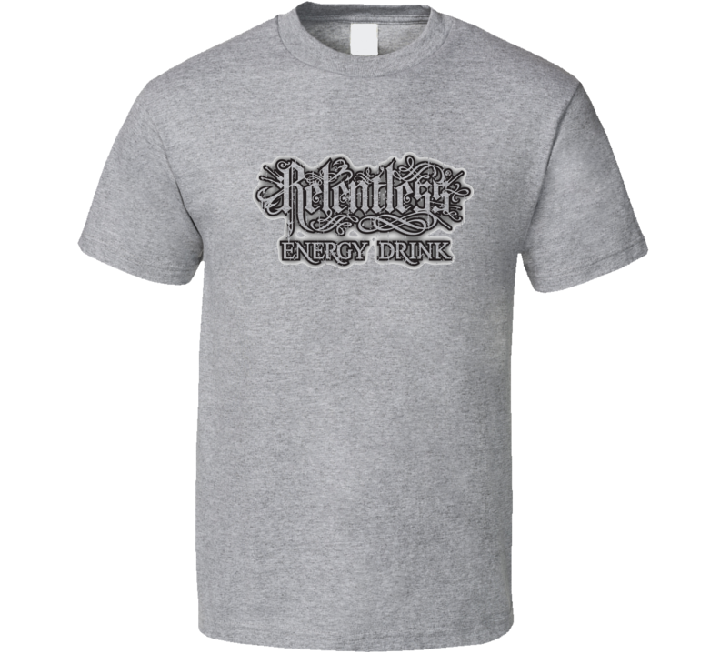 Relentless Energy Drink Caffeine Beverage Worn Look Sports T Shirt Relentless Energy Drink Caffeine Beverage Worn Look Sports T Shirt