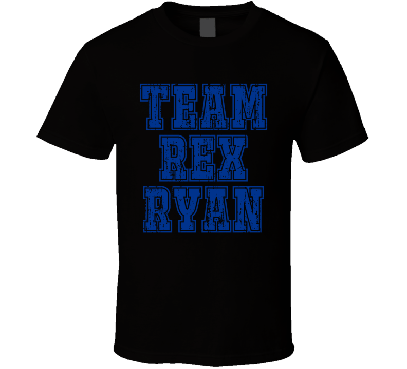 Team Rex Ryan Buffalo Football Coach Worn Look Cool Sports T Shirt