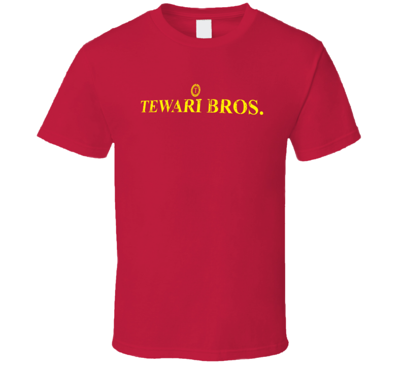 Tewari Bros Indian Cuisine Cool Curry Food Lover Worn Look T Shirt Tewari Bros Indian Cuisine Cool Curry Food Lover Worn Look T Shirt