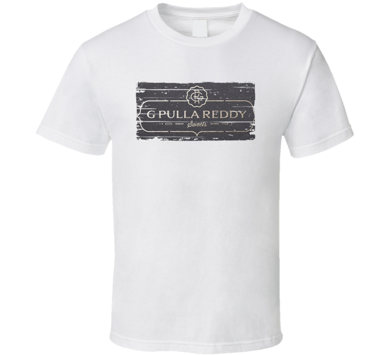 Pulla Reddy Sweets Indian Cuisine Curry Food Lover Worn Look T Shirt Pulla Reddy Sweets Indian Cuisine Curry Food Lover Worn Look T Shirt