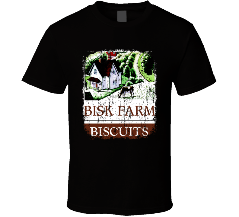 Bisk Farm Indian Cuisine Cool Curry Food Lover Worn Look T Shirt