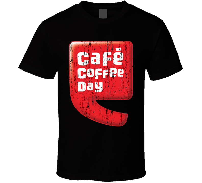 Cafe Coffee Day Indian Cuisine Cool Curry Food Lover Worn Look T Shirt Cafe Coffee Day Indian Cuisine Cool Curry Food Lover Worn Look T Shirt