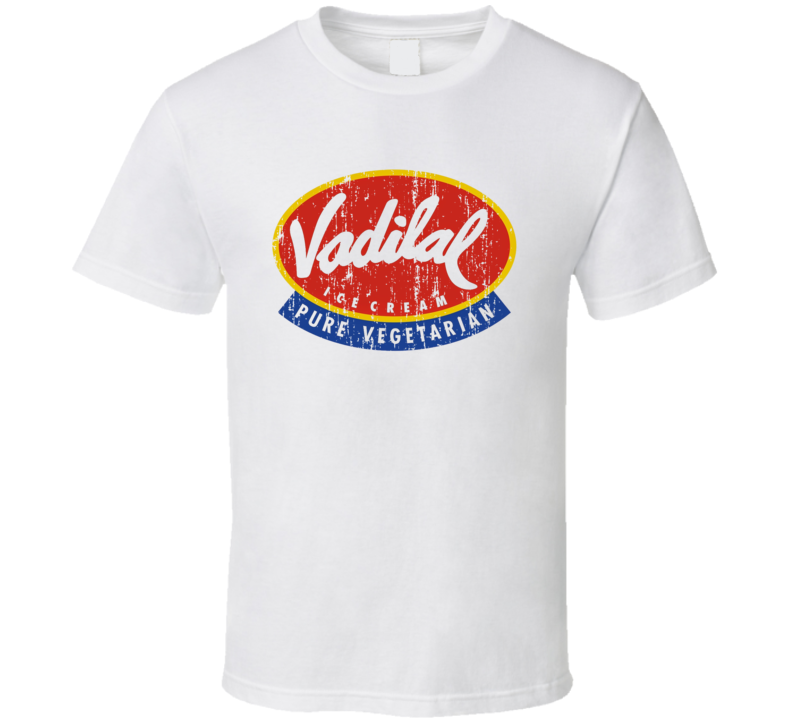 Vadilal Indian Cuisine Cool Curry Food Lover Worn Look T Shirt