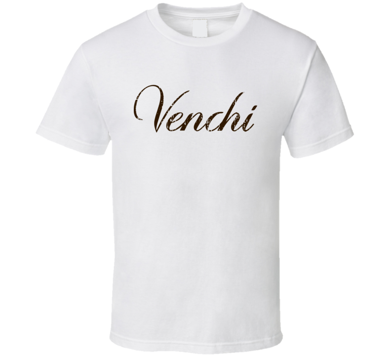 Venchi Italian Cuisine Spicy Food Lover Worn Look Cool T Shirt