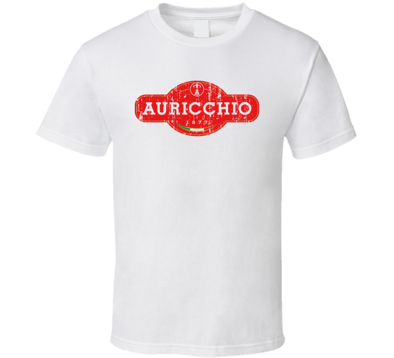 Auricchio Italian Cuisine Spicy Food Lover Worn Look Cool T Shirt