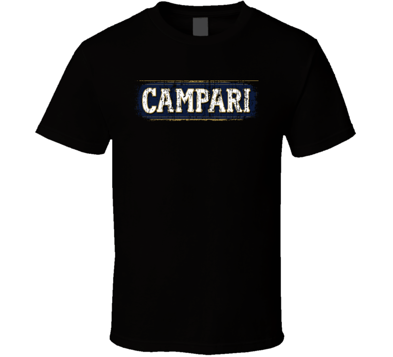 Campari Italian Cuisine Spicy Food Lover Worn Look Cool T Shirt