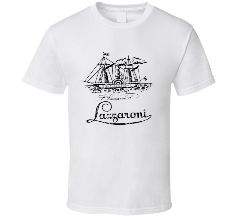 Lazzaroni Italian Cuisine Spicy Food Lover Worn Look Cool T Shirt Lazzaroni Italian Cuisine Spicy Food Lover Worn Look Cool T Shirt