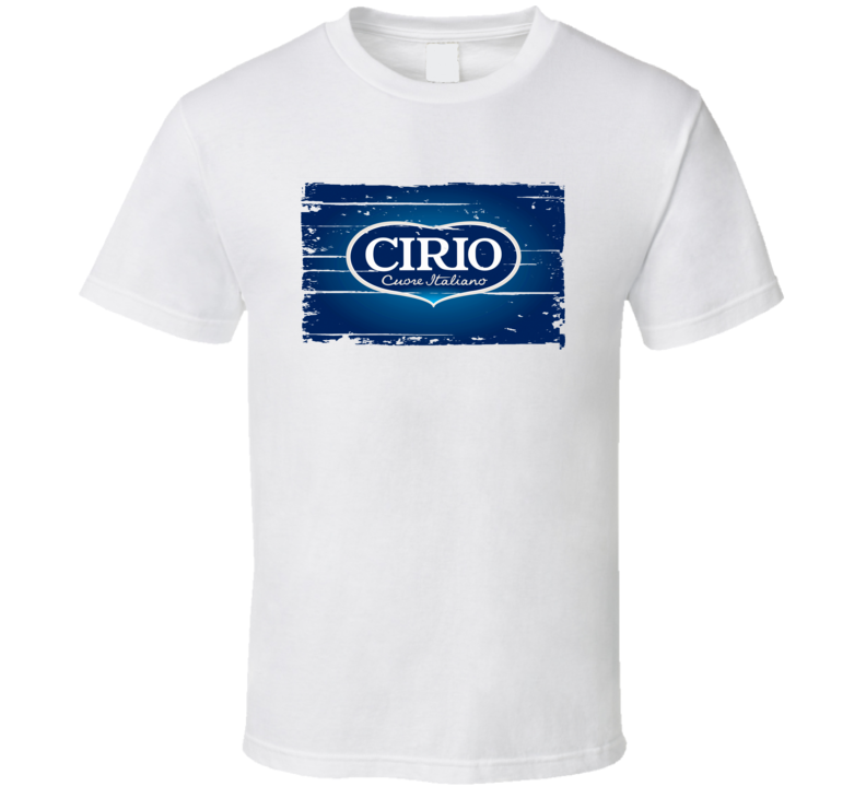 Cirio Italian Cuisine Spicy Food Lover Worn Look Cool T Shirt