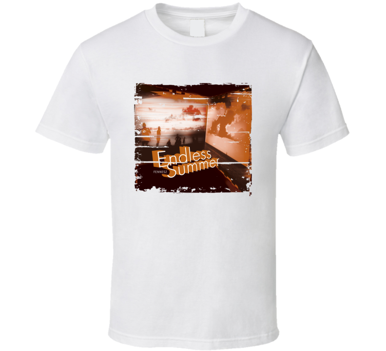 Fennesz Endless Summer EDM Album Poster Worn Look Music T Shirt