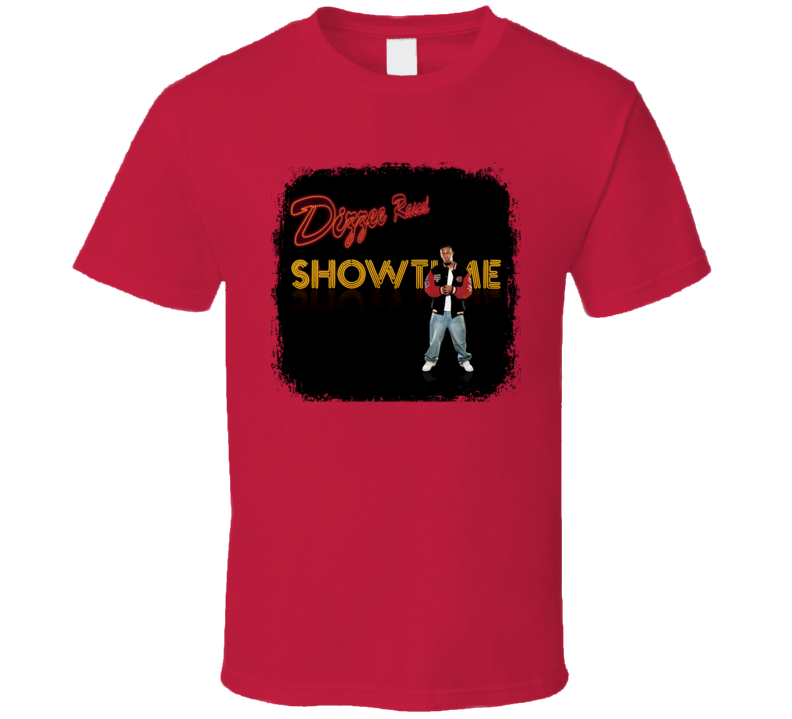 Dizzee Rascal Showtime EDM Album Poster Worn Look Music T Shirt Dizzee Rascal Showtime EDM Album Poster Worn Look Music T Shirt