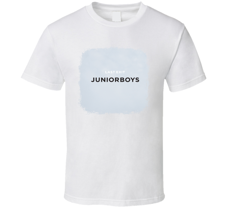 Junior Boys Last Exit EDM Album Poster Worn Look Music T Shirt