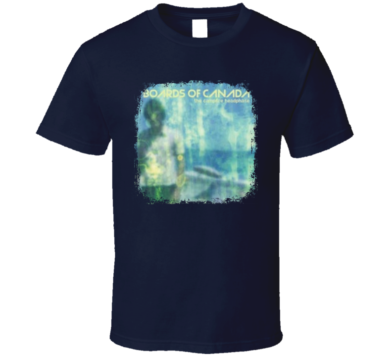 Boards Of Canada Campfire Headphase Poster Worn Look Music T Shirt