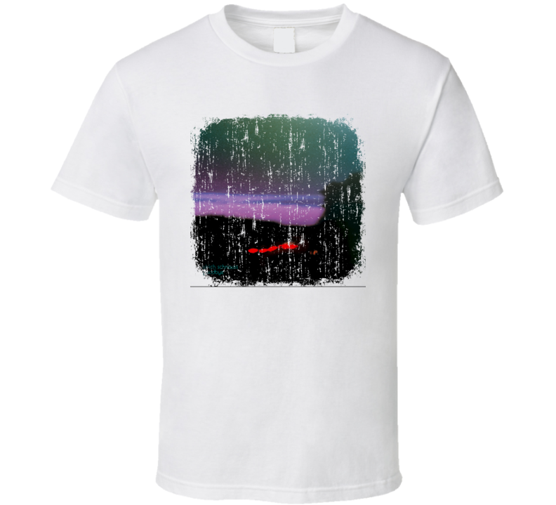Ulrich Schnauss Goodbye EDM Album Poster Worn Look Music T Shirt Ulrich Schnauss Goodbye EDM Album Poster Worn Look Music T Shirt