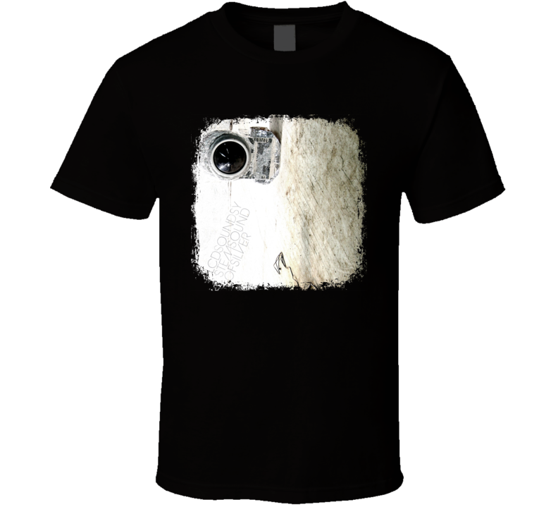 LCD Soundsystem Sound Of Silver Album Poster Worn Look Music T Shirt LCD Soundsystem Sound Of Silver Album Poster Worn Look Music T Shirt