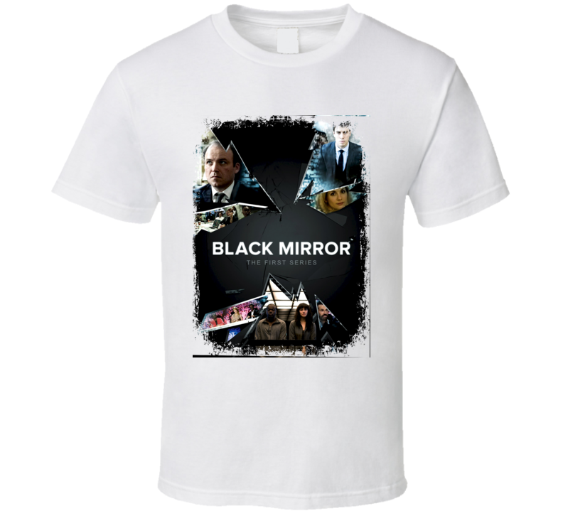 Black Mirror TV Show Poster Worn Look Cool Hip Gift T Shirt Black Mirror TV Show Poster Worn Look Cool Hip Gift T Shirt