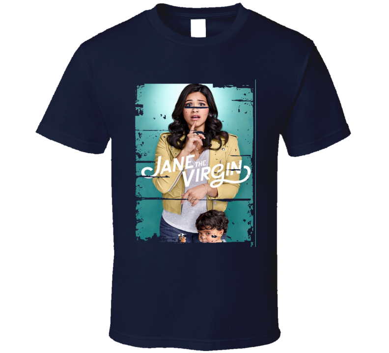 Jane The Virgin TV Show Poster Worn Look Cool Hip Gift T Shirt