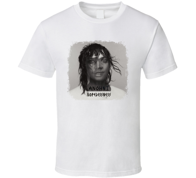 ANOHNI Hopelessness Poster Worn Look Cool Music Gift T Shirt ANOHNI Hopelessness Poster Worn Look Cool Music Gift T Shirt