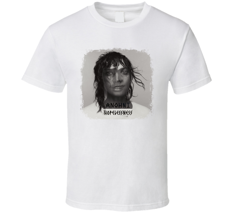 ANOHNI Hopelessness Poster Worn Look Cool Music Gift T Shirt