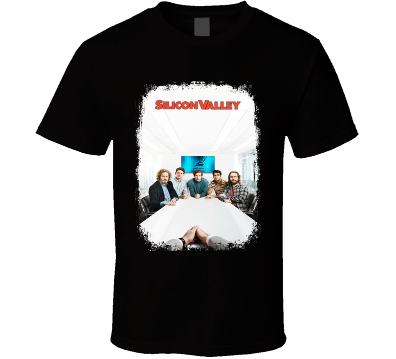 Silicon Valley TV Show Poster Worn Look Cool Hip Gift T Shirt Silicon Valley TV Show Poster Worn Look Cool Hip Gift T Shirt