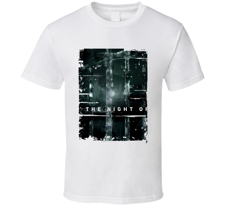 The Night Of TV Show Poster Worn Look Cool Hip Gift T Shirt