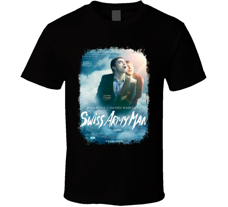 Swiss Army Man Movie Poster Worn Look Cool Drama Film Gift T Shirt