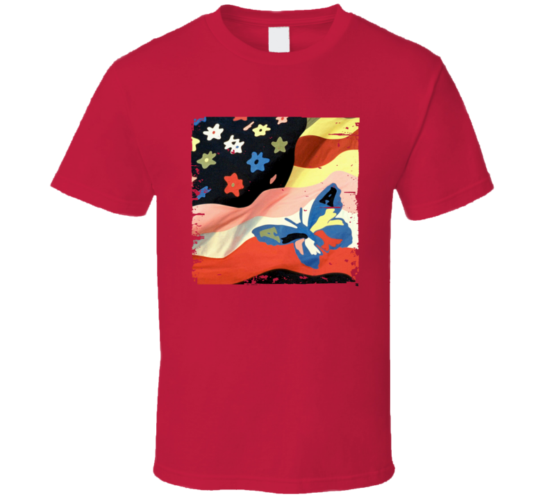 The Avalanches Wildflower Poster Worn Look Cool Music Gift T Shirt