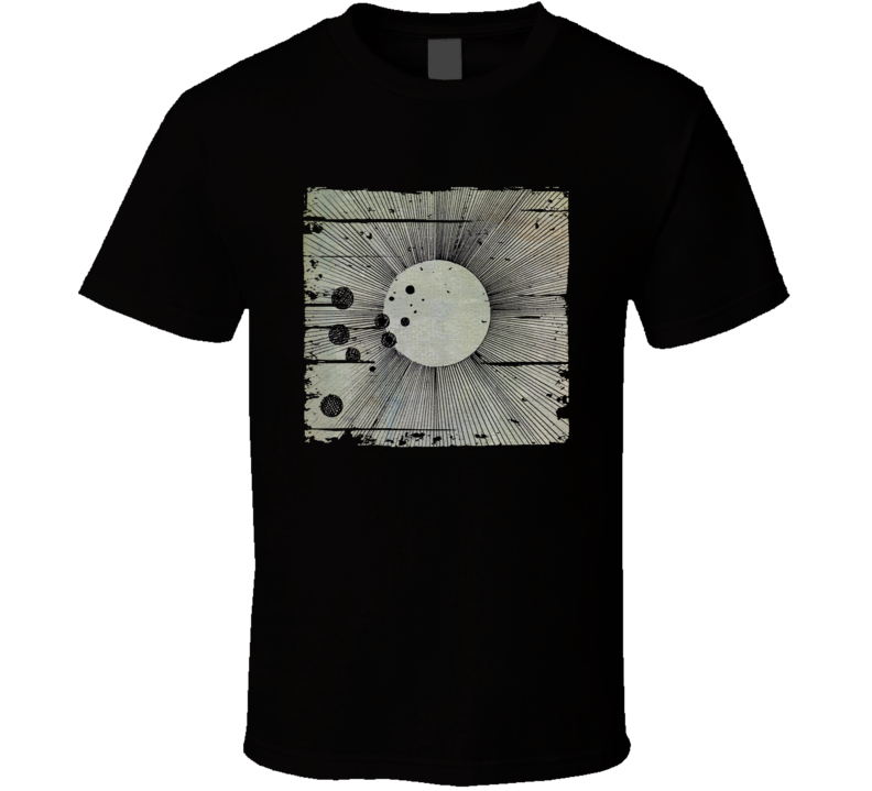 Flying Lotus Cosmogramma EDM Album Poster Worn Look Music T Shirt Flying Lotus Cosmogramma EDM Album Poster Worn Look Music T Shirt