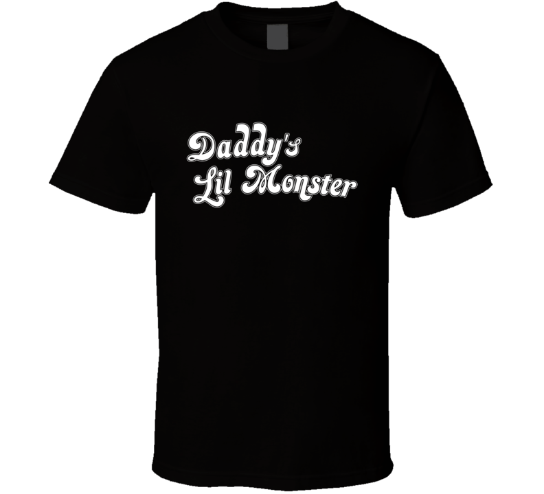 Daddy's Lil Monster Harley Quinn Comic Suicide Squad Movie T Shirt Daddy's Lil Monster Harley Quinn Comic Suicide Squad Movie T Shirt