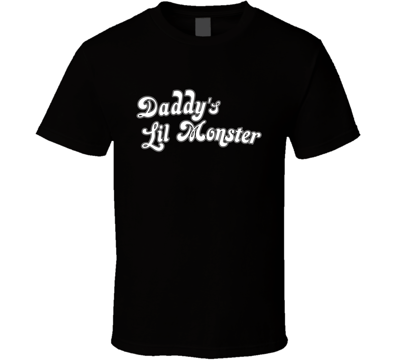 Daddy's Lil Monster Harley Quinn Comic Suicide Squad Movie T Shirt