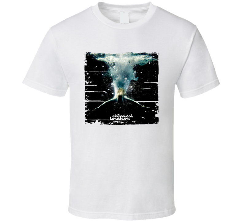The Chemical Brothers Further EDM Album Poster Worn Look Music T Shirt The Chemical Brothers Further EDM Album Poster Worn Look Music T Shirt
