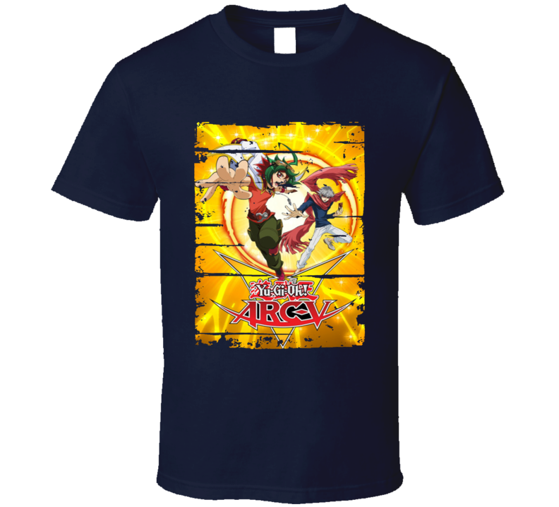 Yu-Gi-Oh! Arc-V Anime Battle Card Worn Look Cool T Shirt