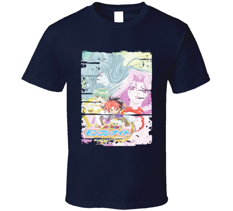 Mon Colle Knights Anime Battle Card Worn Look Cool Geek T Shirt