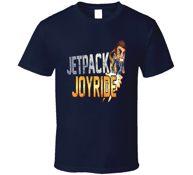 Jetpack Joyride Cool Android App Mobile Game Fan Worn Look T Shirt