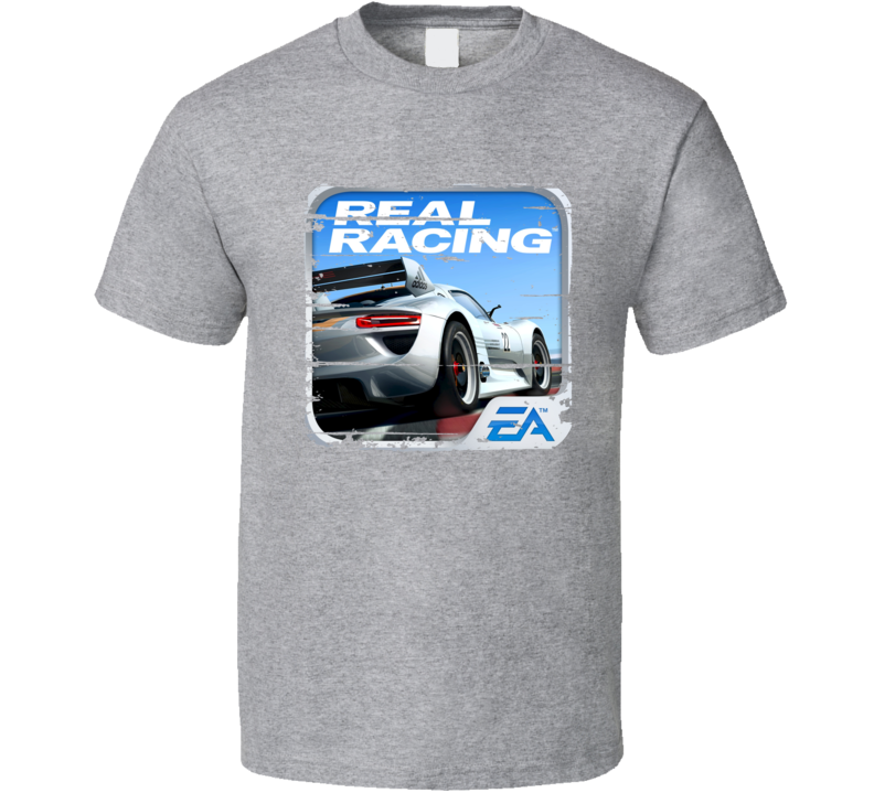 Real Racing 3 Cool Android App Mobile Game Fan Worn Look T Shirt