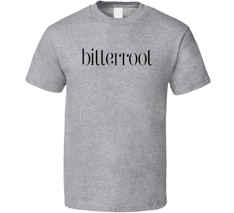 Bitterroot BBQ Cookhouse Grill Smoked Foodie Worn Look T Shirt Bitterroot BBQ Cookhouse Grill Smoked Foodie Worn Look T Shirt