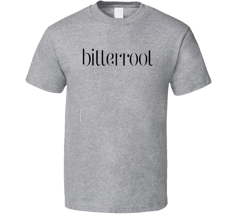 Bitterroot BBQ Cookhouse Grill Smoked Foodie Worn Look T Shirt