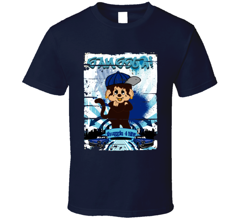 Monchhichis In Street Clothes Cartoon Fan Worn Look Tv Series T Shirt Monchhichis In Street Clothes Cartoon Fan Worn Look Tv Series T Shirt