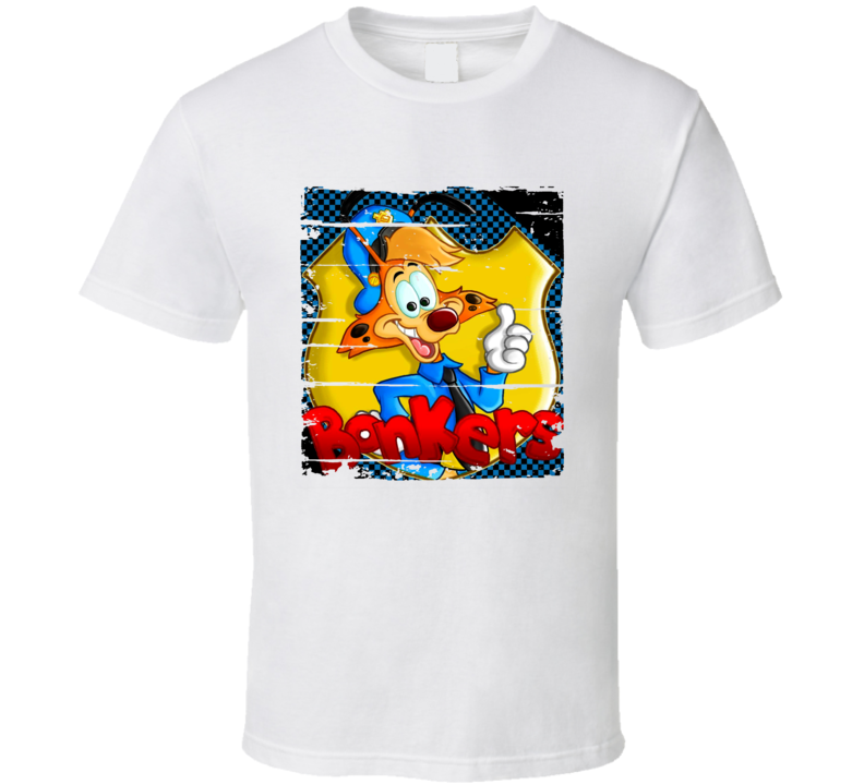 Bonkers Cartoon Worn Look Animated Tv Series T Shirt