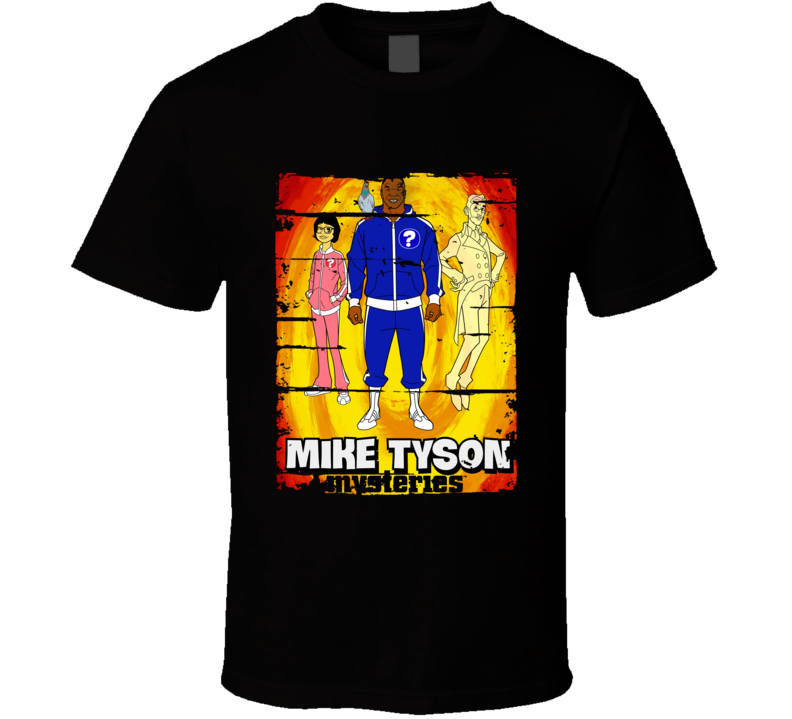 Mike Tyson Mysteries Cartoon Worn Look Animated Tv Series T Shirt Mike Tyson Mysteries Cartoon Worn Look Animated Tv Series T Shirt