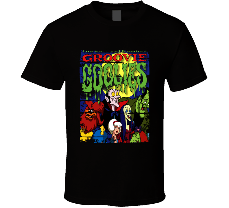 Sabrina And The Groovie Goolies Cartoon Worn Look Tv Series T Shirt