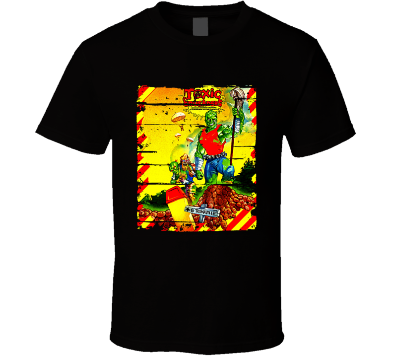 Toxic Crusaders Cartoon Worn Look Animated Tv Series T Shirt Toxic Crusaders Cartoon Worn Look Animated Tv Series T Shirt