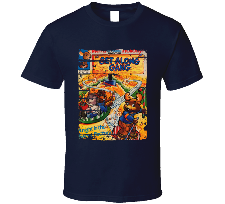 The Get Along Gang Cartoon Worn Look Animated Tv Series T Shirt The Get Along Gang Cartoon Worn Look Animated Tv Series T Shirt