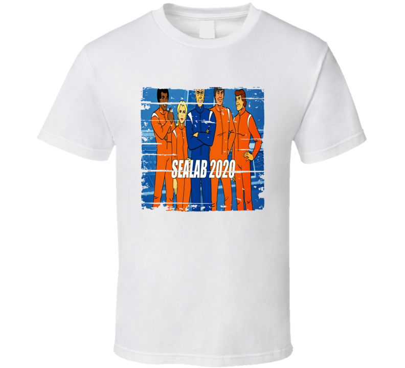 Sealab 2020 Cartoon Worn Look Animated Tv Series T Shirt