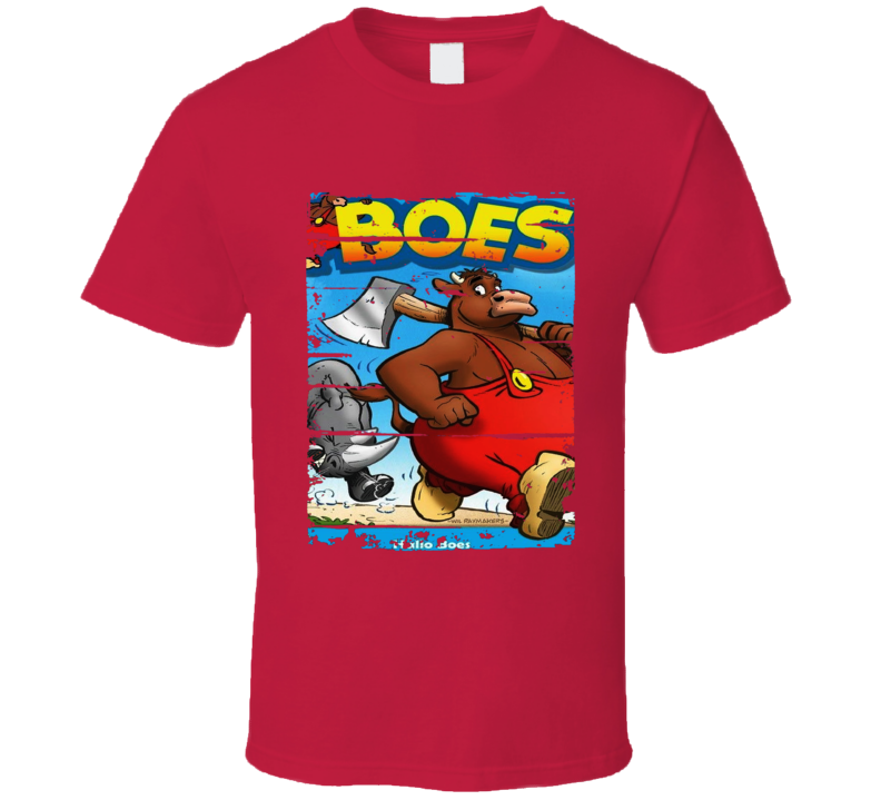 Boes Vintage Classic Cartoon Worn Look Animated Tv Series T Shirt Boes Vintage Classic Cartoon Worn Look Animated Tv Series T Shirt