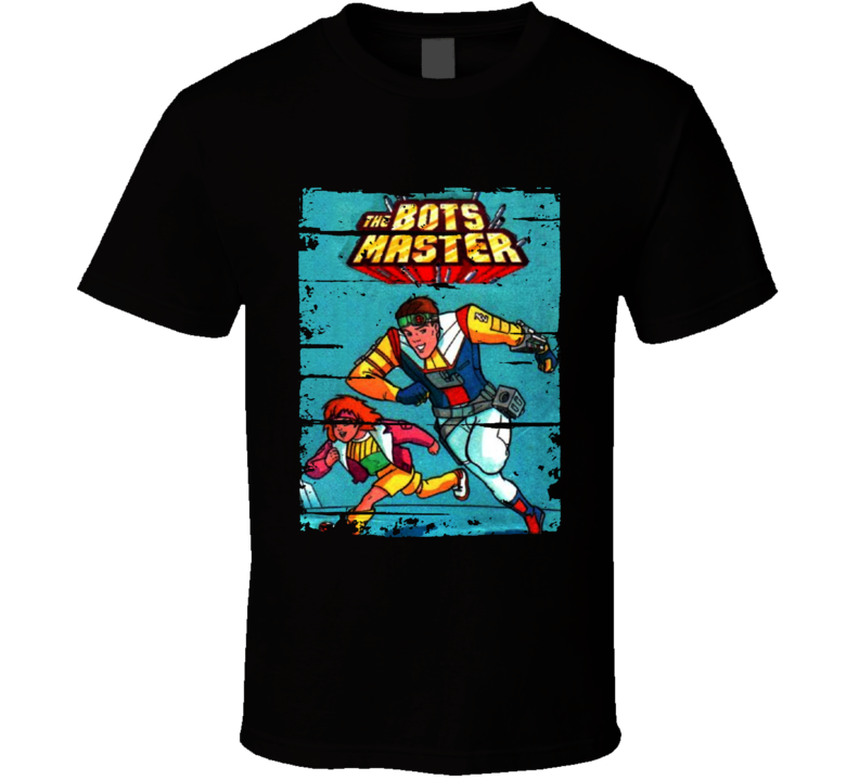 The Bots Master Cartoon Worn Look Animated Tv Series T Shirt The Bots Master Cartoon Worn Look Animated Tv Series T Shirt