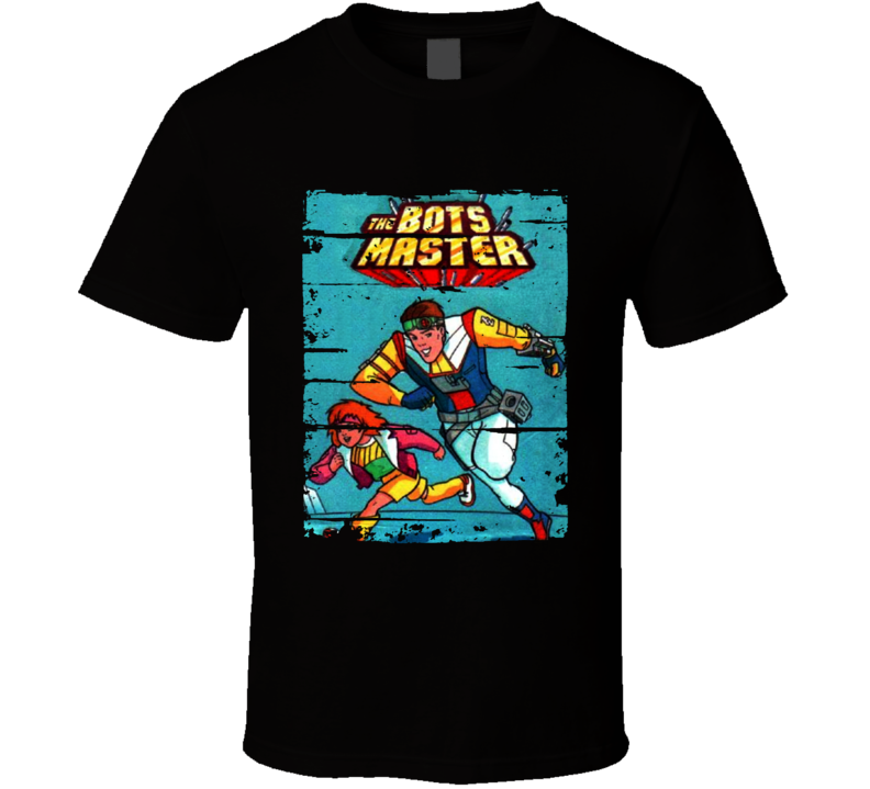 The Bots Master Cartoon Worn Look Animated Tv Series T Shirt