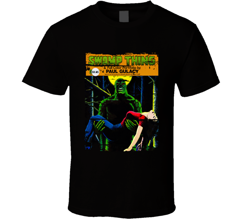 Swamp Thing Classic Cartoon Worn Look Animated Tv Series T Shirt Swamp Thing Classic Cartoon Worn Look Animated Tv Series T Shirt