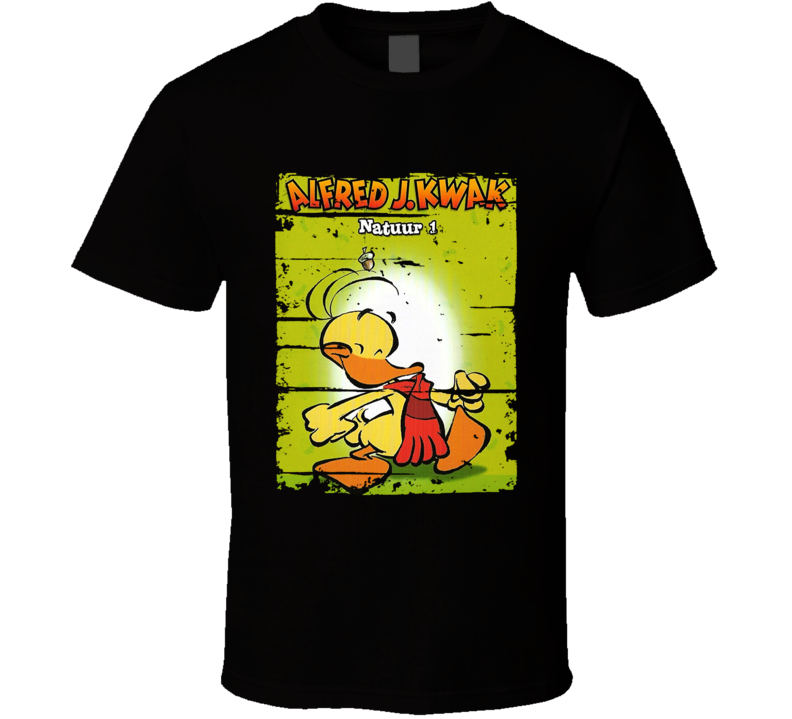 Alfred J Kwak Classic Cartoon Worn Look Animated Tv Series T Shirt Alfred J Kwak Classic Cartoon Worn Look Animated Tv Series T Shirt