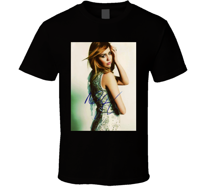 Miley Cyrus Signature Trending Celebrity Autographed T Shirt Miley Cyrus Signature Trending Celebrity Autographed T Shirt