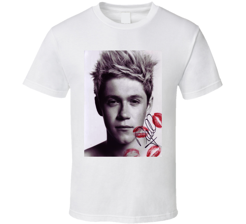 Niall Horan Signature Trending Celebrity Autographed T Shirt Niall Horan Signature Trending Celebrity Autographed T Shirt